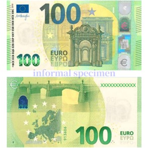 Euro Banknote Size